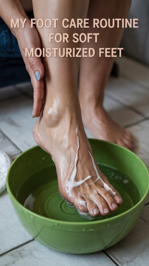 At Home Foot Care Routine for Soft Moisturized Feet