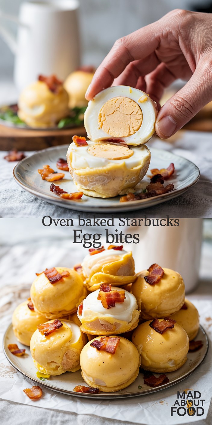 Oven Baked Starbucks Egg Bites Recipe - Fluffy Sous Vide Style