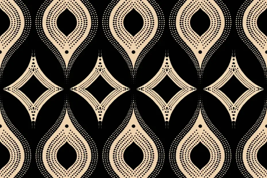 Citrus Cake Wallpaper Pattern | Sweet and Glittery Designs for Accent Walls | Inspired by AI Food Art