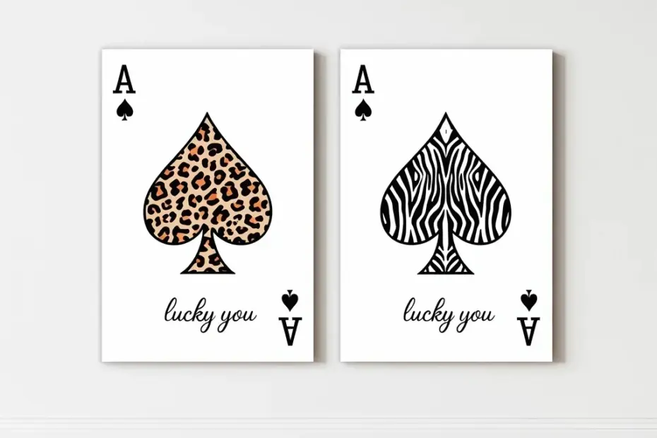 Retro Gallery Wall Art Set: Avoid Clashing Colors | Y2K Black Beige Prints