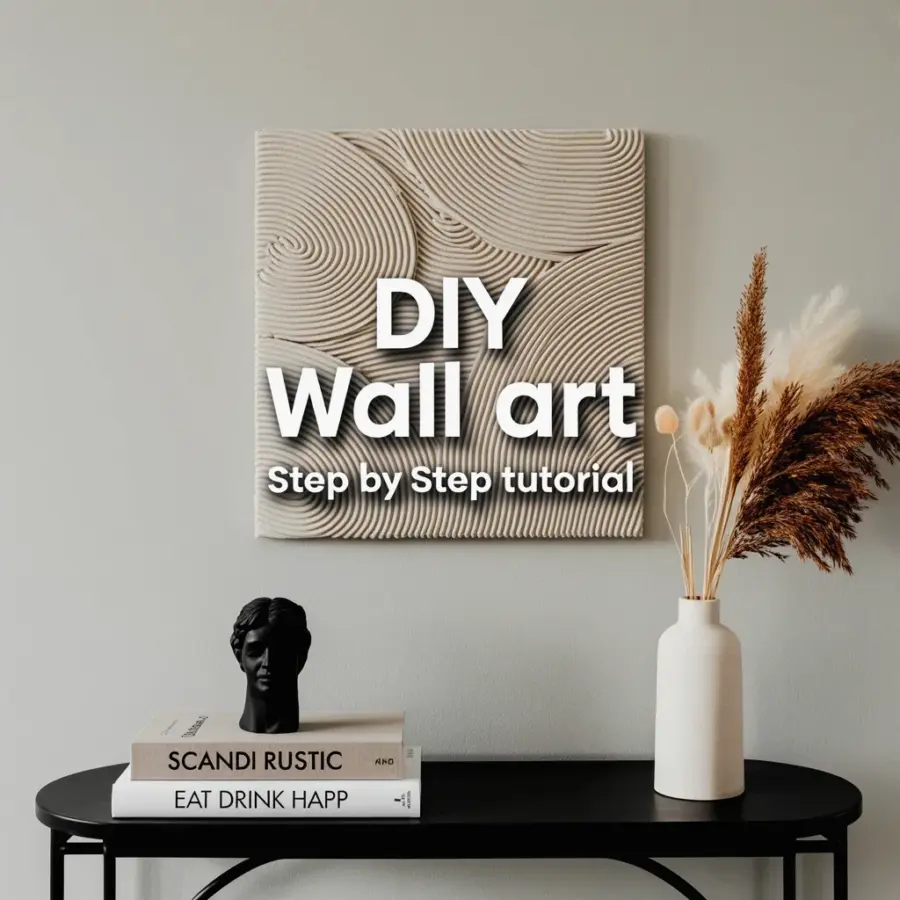 Wall Decor Inspo | Cozy Thrifted Gallery Wall Accent with Warm Wood Tones